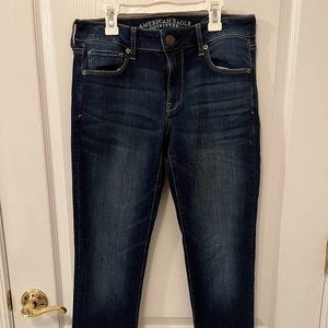 Womens Skinny Jeans Super Stretch Blue